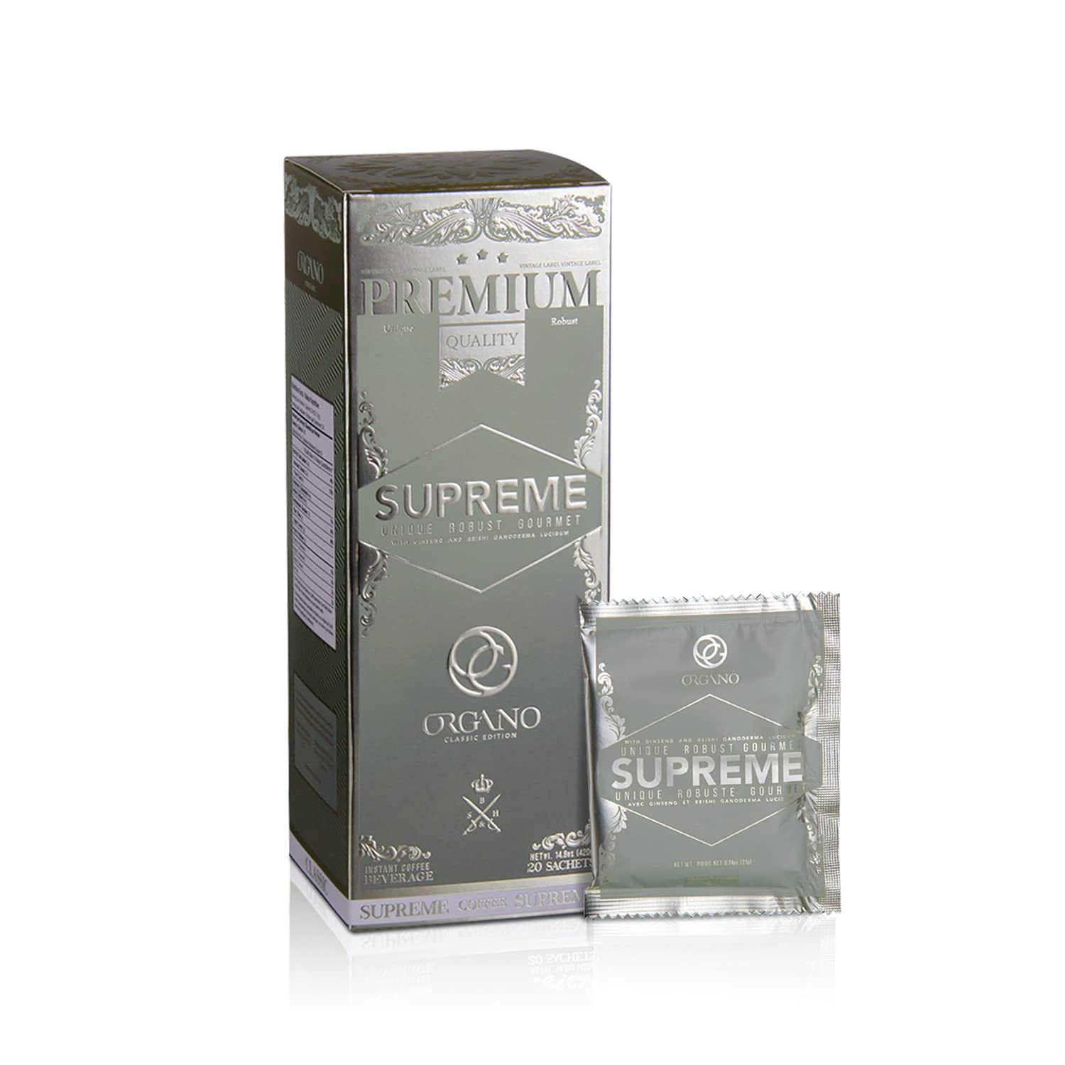 Organo Cafe Supreme 100% Certified Ganoderma Extract Sealed 1 Organo Gold Organo Cafe Supreme 100% Certified Ganoderma Extract Sealed